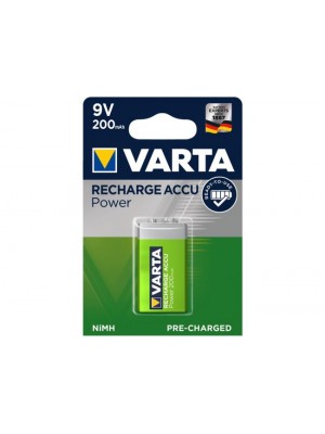 BATERI VARTA POWER ACCU R2U 9V 200MAH BLI 56722101401