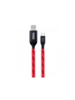 KABELL KARIKIMI LED USB MICRO 1 M YCU 231 RD RED