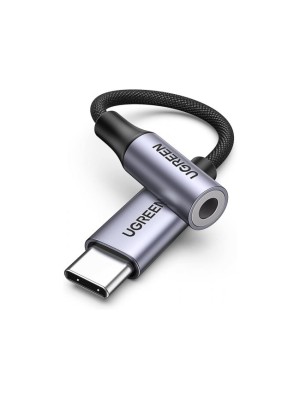 KABELL KARIKIMI UGREEN USB-C TO 3.5 MM, SPACE GRAY