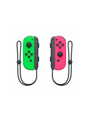 LEVE NINTENDO SWITCH JOY-CON PAIR NEON GREEN/PINK