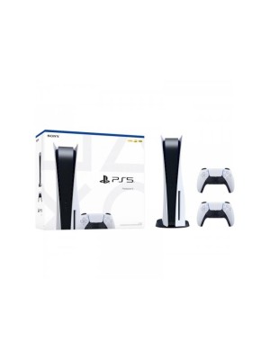 PLAYSTATION SONY 5 STANDARD EDITION + 2 LEVA ,WHITE