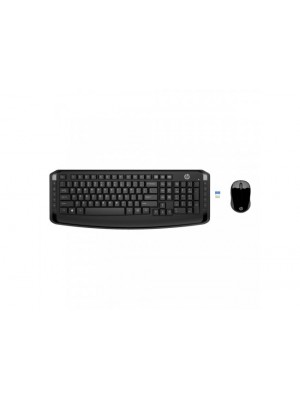 TASTIER + MOUSE HP WIRELESS 300 ,BLACK ,SBBC0011