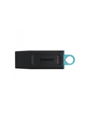 USB KINGSTRON EXODIA 64GB ,BLACK+TEAL