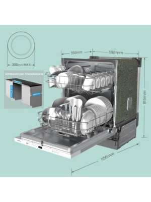 LAVASTOVILJE COMFEE CDWPB1215P