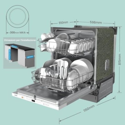LAVASTOVILJE COMFEE CDWPB1215P
