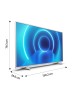 TV LED PHILIPS 58PUS7555/12 4K UHD SMART