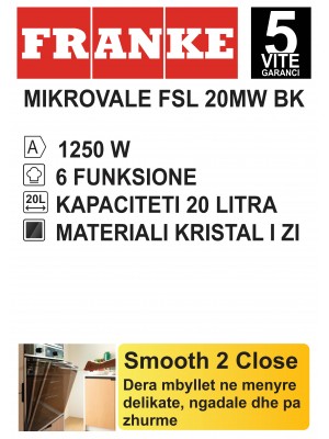 MIKROVALE FRANKE FSL 20 MW BK