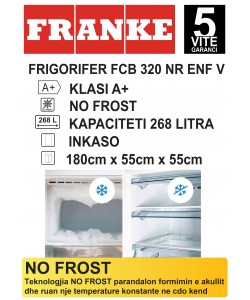 FRIGORIFER FRANKE FCB 320 NR ENF V A+