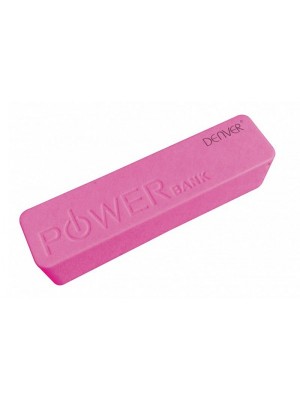 POWER BANK DENVER PBA-2600 PINK